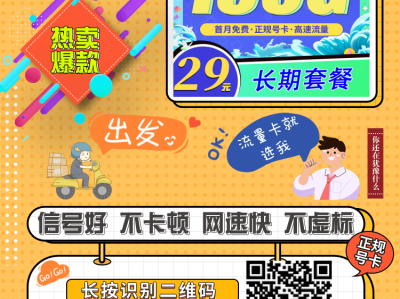 新款星卡上架-电信紫藤卡：29元185G长期套餐+5G黄金速率，超值畅享