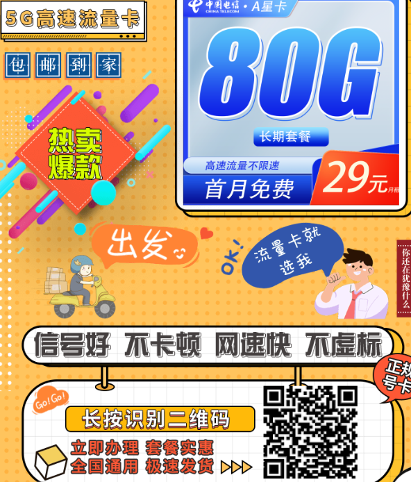 两张电信长期卡测评：不涨价、不限速、用到2030都稳